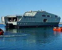 Austal launches Oman Navy support ship