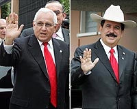 Zelaya in limbo, calls for poll boycott
