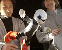 Talking Japanese space robot back on Earth