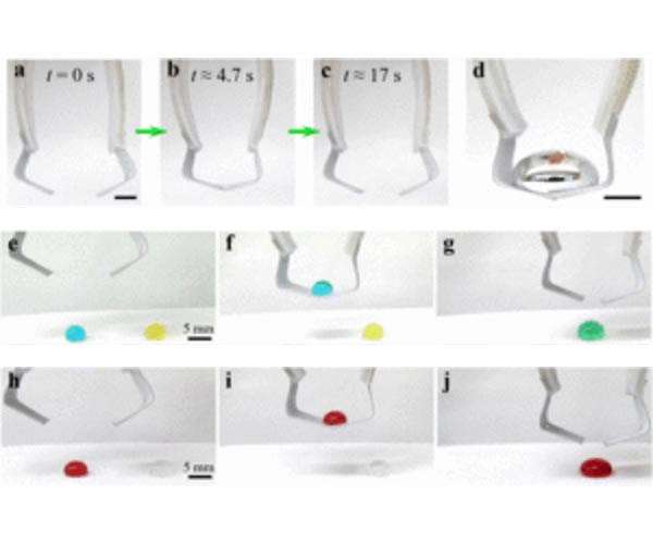 Researchers invent robotic droplet manipulators for hazardous liquid cleanup