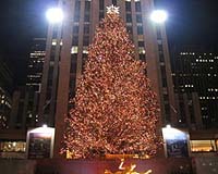 2007 Brings The First-Ever Green Rockefeller Center Christmas Tree