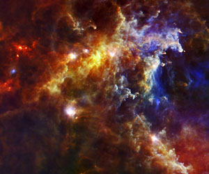 Baby Stars In The Rosette Cloud
