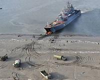 Russia builds massive Arctic military base