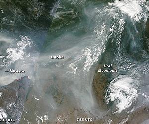 Fires And Smoke In Russia