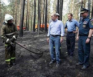 Devastated Russian village pins hopes on Putin's words