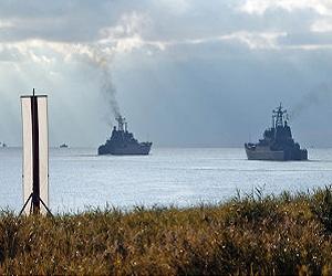 Russian Amphibious Assault Ship Sails For Baltic And North Seas