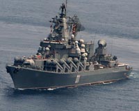 Philippines' Duterte tours Russian warship