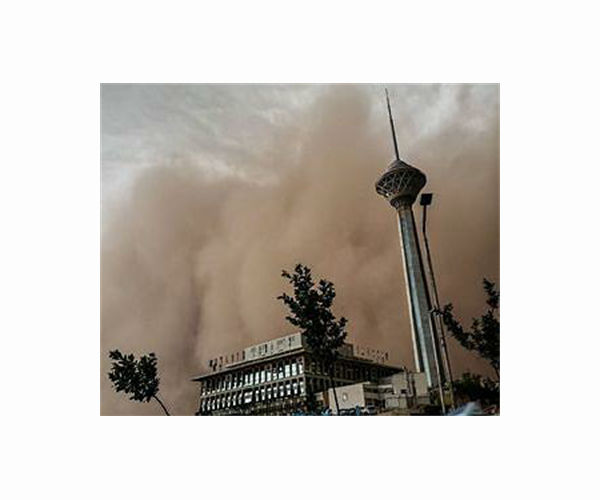 Weathering sandstorms, Iraqis grit teeth and battle on; As sandstorm hits Tehran