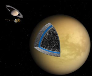 Cassini Data Show Ice And Rock Mixture Inside Titan