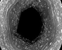 Saturn's Mysterious Hexagon Emerges From Winter Darkness