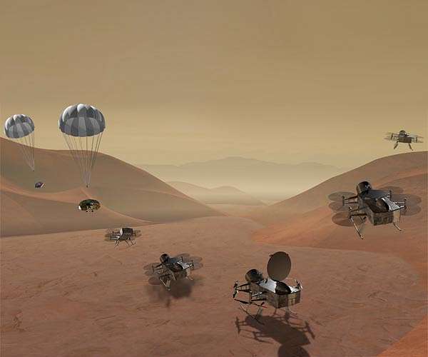 Dragonfly Structure Takes Shape as Parachute and Chemistry Lab Tests Advance