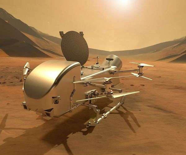NASA selects SpaceX for Dragonfly mission to Titan