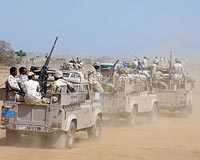 Saudi-led coalition pounds Qaeda training camp in Yemen