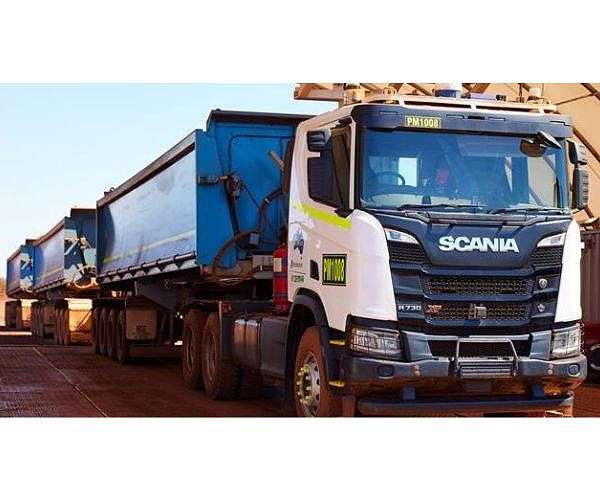 Scania and Fortescue collaborate on autonomous mining road train development