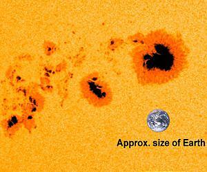 NASA's SDO Sees Giant January Sunspots