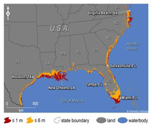 Rising Seas Will Affect Major US Coastal Cities By 2100