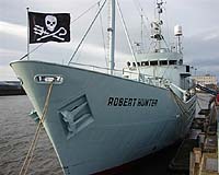 Japanese whalers get reprieve as protest ship refuels