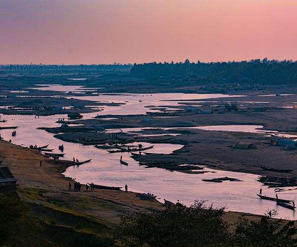 Years after an earthquake, rivers still carry the mountains downstream