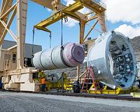 Final hardware delivered for second SLS booster test