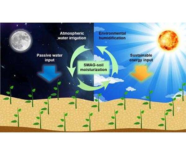 Self-watering soil could transform farming