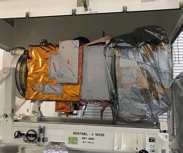 Gearing up for third Sentinel-2 satellite