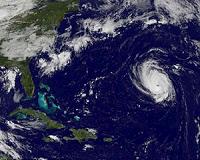 Hurricane Edouard strengthens in Atlantic