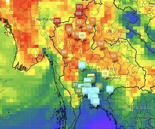 Every breath a struggle, as air pollution harms health in Thailand