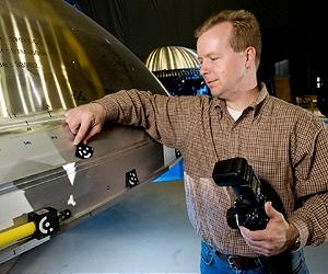 NASA Uses 'Polka Dots' For Precision Measurements
