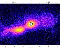 First-ever photo proof of powerful jet emerging from colliding galaxies