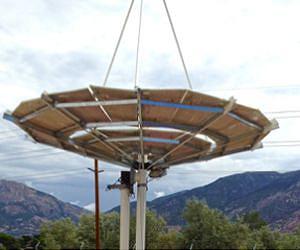 Shaner Industries' Steel Foundations Support Large Solar Dish Assemblies