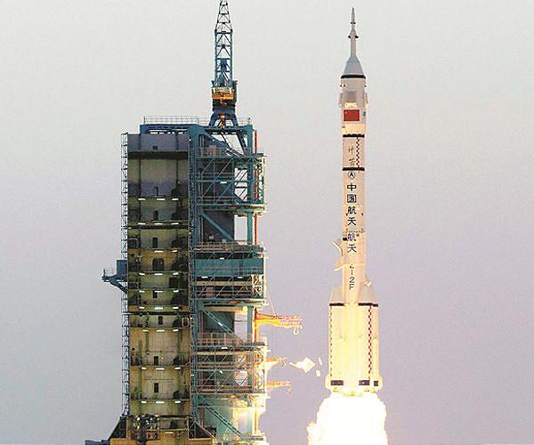 China's Shenzhou-16 mission takes off bound for space station