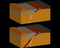 Shifts in deep geologic structure may have magnified great 2011 Japan tsunami