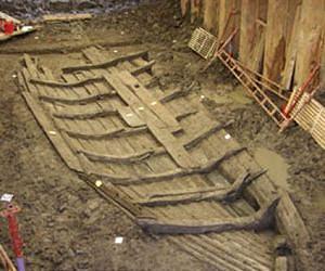 Sulphur and iron compounds common in old shipwrecks