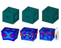Shock-dissipating fractal cubes could forge high-tech armor