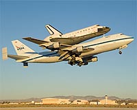 Endeavour On Its Way Back To Kennedy