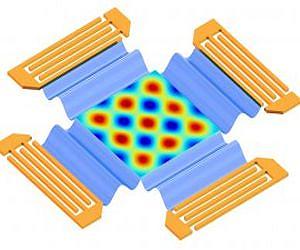Sound waves precisely position nanowires