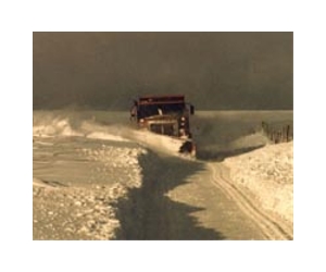 'Smart' snowplows sense winter road conditions for effective cleanup