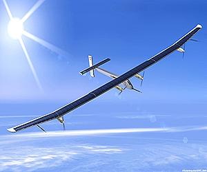 Glitch delays solar plane's historic night flight
