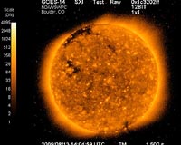 GOES-O Releases First Solar Image