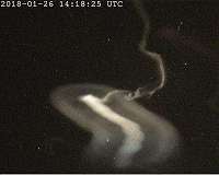 Rocket sees curling waves above Alaskan sky