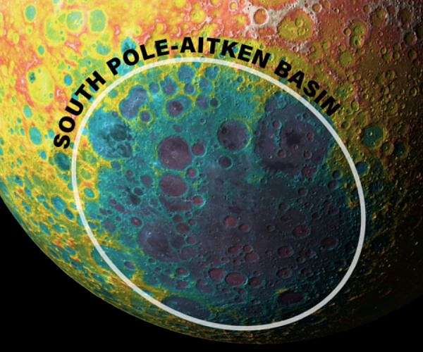Lunar mega basin signals radioactive ejecta and reshapes Moon origin story