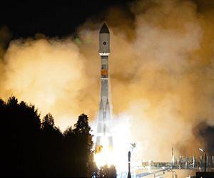 Soyuz Takes Russian Military Satellite to Orbit