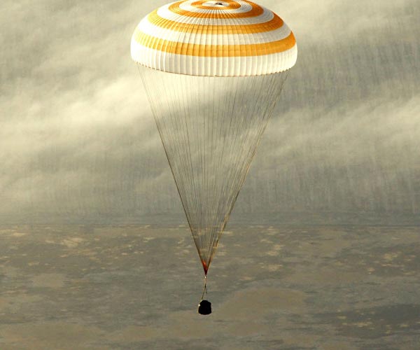 Two Russians, American land back on Earth after ISS mission: Moscow