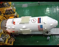 Soyuz TMA-10 Delivered To Baikonur For Final Processing