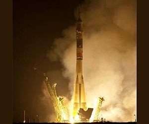 Three New ISS Crew Members Launch From Kazakhstan