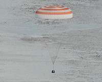 Paolo Nespoli returns to Earth