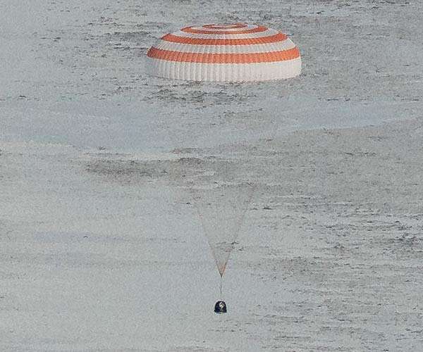 Japanese space tourists return to Earth after 12 days on ISS