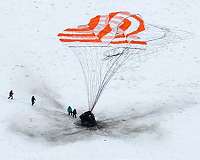NASA astronaut, crewmates return to Earth after 197-Day mission in space