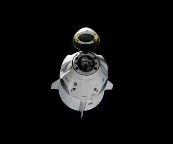 International crew takes off for space station