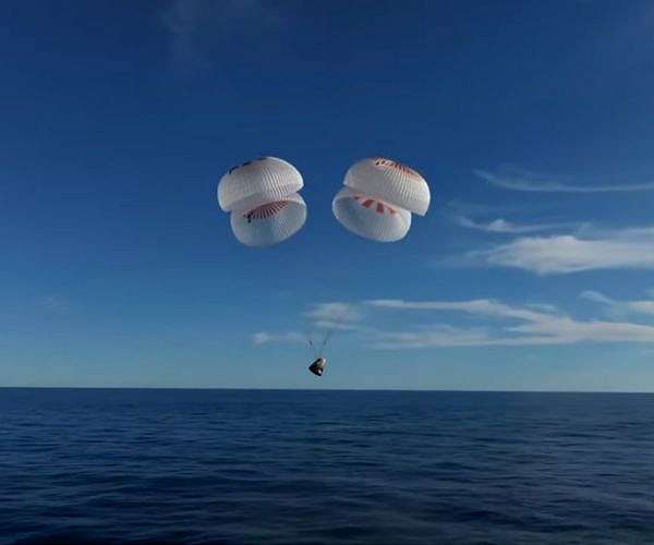 Four astronauts home from space station after splashdown